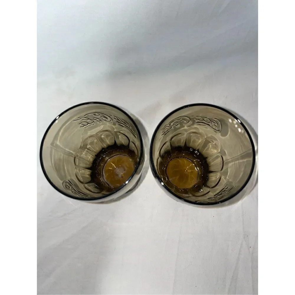 Two Coca Cola glasses